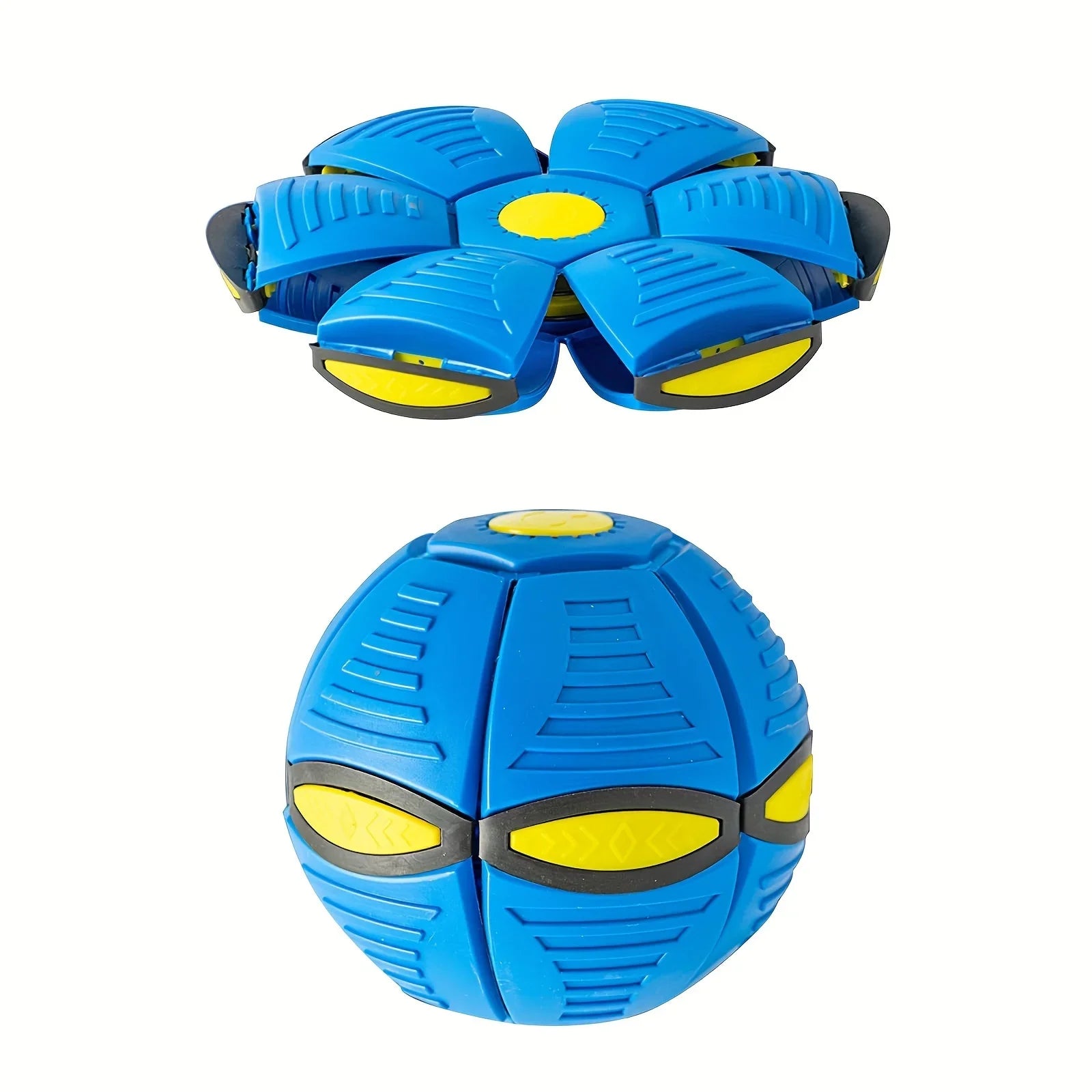 Flying Saucer Bouncing Ball Dog Toy