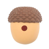 Acorn Shape Educational Slow Eating Toys for Pet - Pet Toys / Yellow & Brown