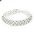 Adjustable Leather Pet Dog collar Neck Strap Supplies PU Leather Punk Rivet Spiked Dog Collar Pet Collars For Small Dog