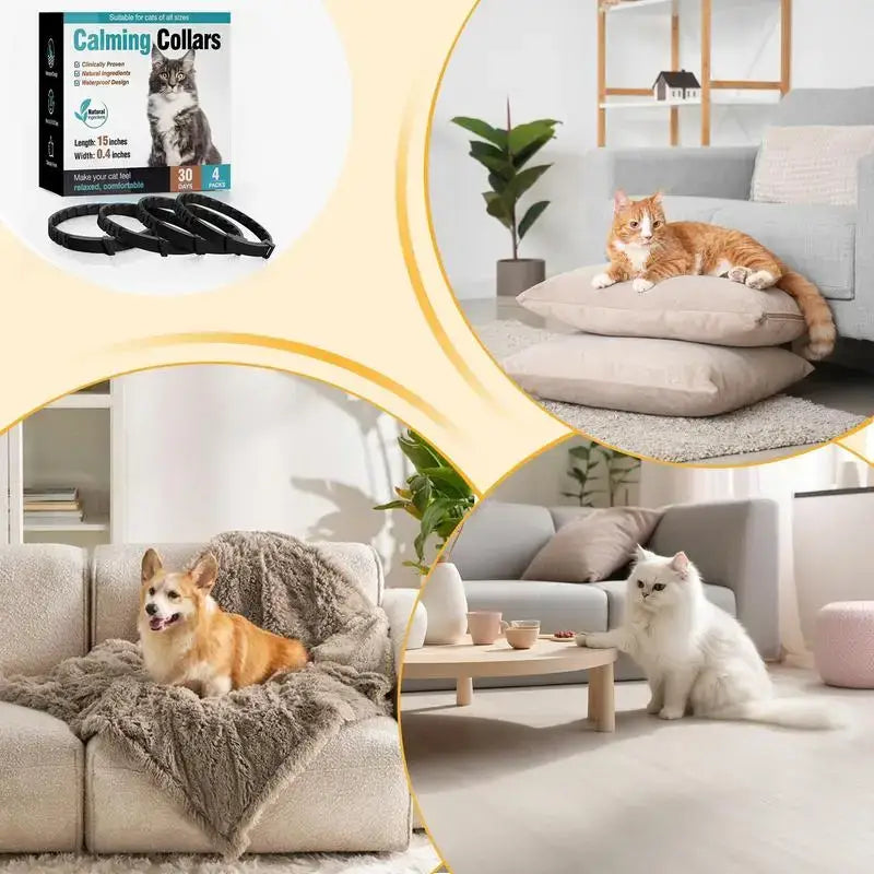 Adjustable Pet Calming Collar - pet collar