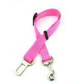 Adjustable Pet Car Seat Belt Clip - Rose - dog seat belt
