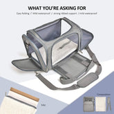 Airline-Approved Soft Pet Carrier Backpack - pet carrier
