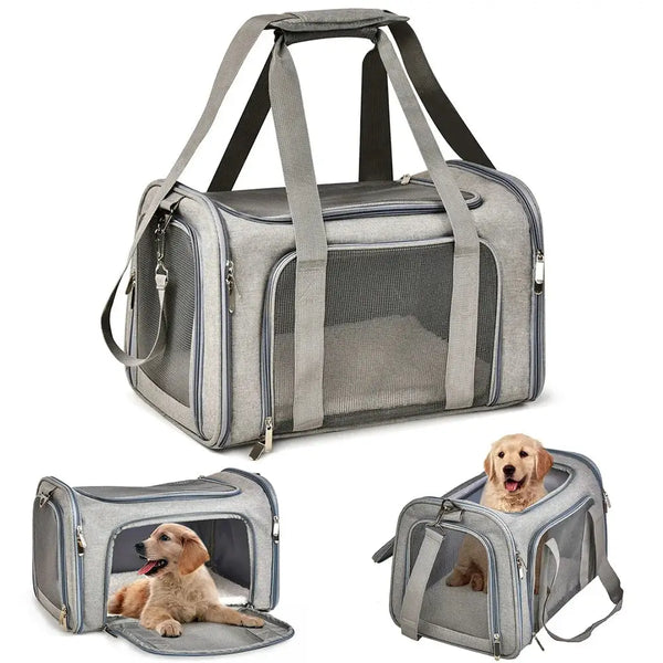 Airline-Approved Soft Pet Carrier Backpack - pet carrier