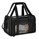 Airline-Approved Soft Pet Carrier Backpack - pet carrier