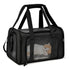 Airline-Approved Soft Pet Carrier Backpack - L (50x34x34cm) / Black - pet carrier