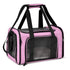 Airline-Approved Soft Pet Carrier Backpack - L (50x34x34cm) / Pink - pet carrier