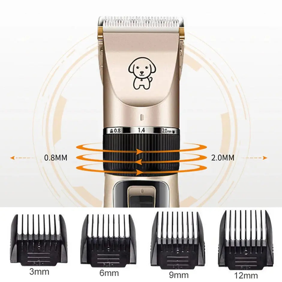 All-Metal Rechargeable Pet Hair Clipper - dog clipper