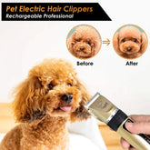 All-Metal Rechargeable Pet Hair Clipper - dog clipper