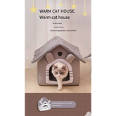 All-Season Indoor Pet Bed with Removable Cushion - cat bed