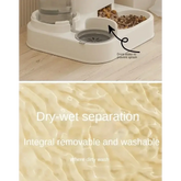 Automatic Pet Feeder & Water Fountain Set - pet feeder