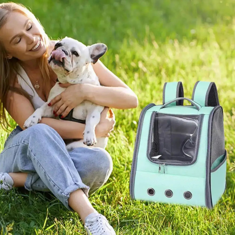 Breathable Pet Travel Backpack Carrier - pet carrier