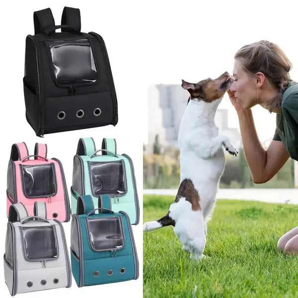Breathable Pet Travel Backpack Carrier - pet carrier