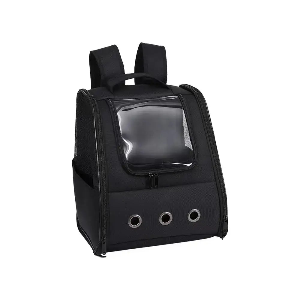 Breathable Pet Travel Backpack Carrier - Black / CHINA - pet carrier