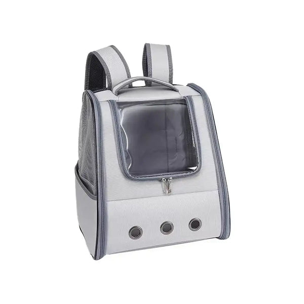 Breathable Pet Travel Backpack Carrier - Gray / CHINA - pet carrier