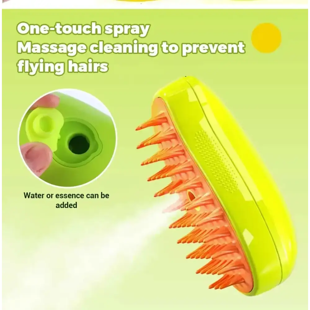 Cat & Dog Steamy Brush – 3-in-1 Electric Spray - CAT GROOMING BRUSH