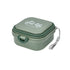 Collapsible Double Pet Travel Bowls – Portable & Durable - Green - pet water bowl