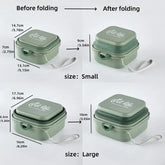 Collapsible Double Pet Travel Bowls – Portable & Durable - pet water bowl