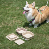 Collapsible Double Pet Travel Bowls – Portable & Durable - pet water bowl