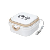 Collapsible Double Pet Travel Bowls – Portable & Durable - White - pet water bowl