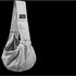 Cotton Pet Sling Bag – Crossbody Dog & Cat Carrier - Gray - pet carrier