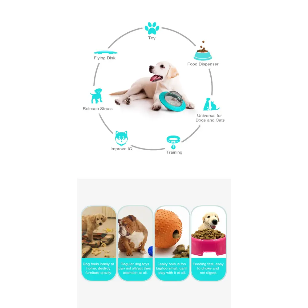 Dog IQ Training Treat Dispenser - dog toys