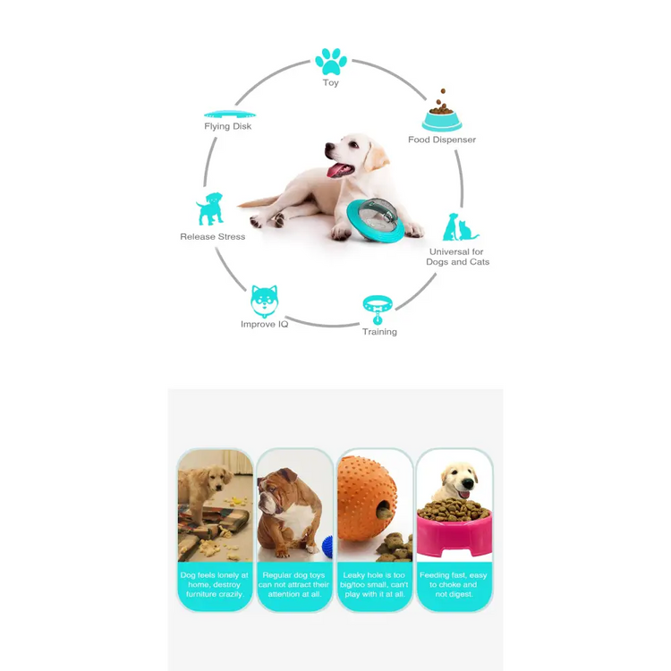 Dog IQ Training Treat Dispenser - dog toys