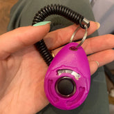 Dog Training Clicker Pet Cat Dog Click Trainer Various Style Aid Adjustable WristStrap Sound Key Chain Dog Repeller Pet