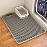 Double-Layer Waterproof Cat Litter Mat – Non-Slip Urine-Proof Easy Clean Pad - cat litter mat
