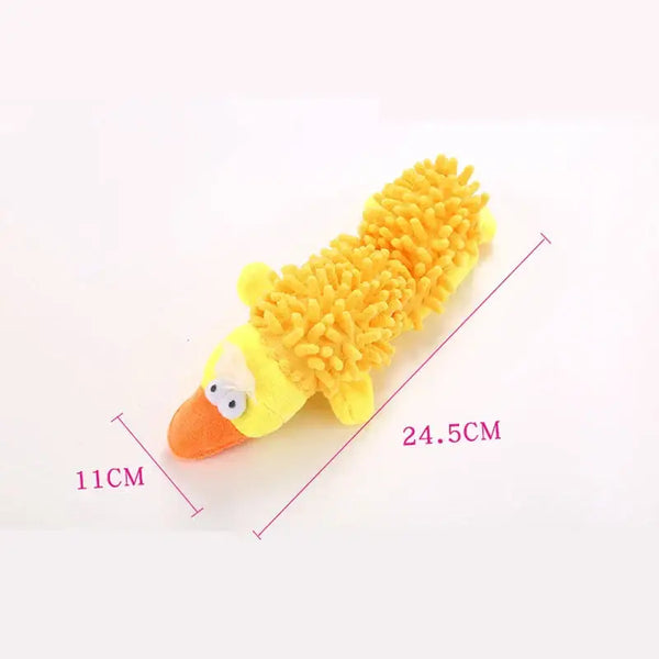 Durable Low Price Pet Dog Plush Toy Animal Shape with Squeaky for Small Dogs Chihuahua Yorkshire Bichon Puppy Chew