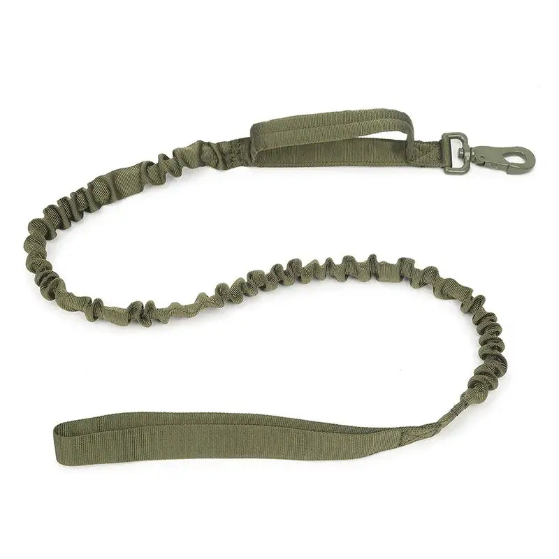 Durable Tactical Dog Collar and Leash Adjustable Military Pet Collar Leash Medium Large Dog German Shepherd Training