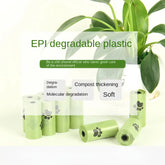 EPI Biodegradable Dog Poop Bags with Dispenser - dog poop bags