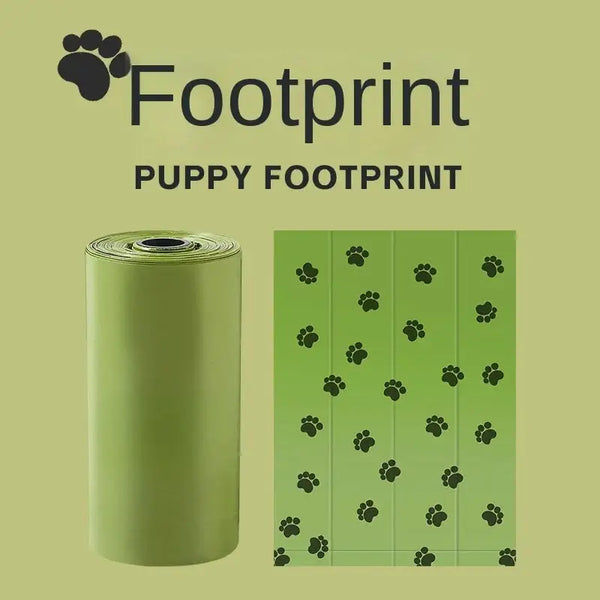 EPI Biodegradable Dog Poop Bags with Dispenser - green / 27 rolls - dog poop bags