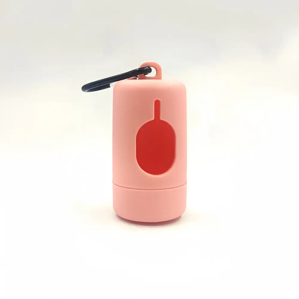 EPI Biodegradable Dog Poop Bags with Dispenser - dispenser-pink / 27 rolls - dog poop bags