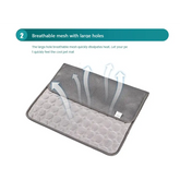 Extra Large Pet Cooling Mat – Summer Dog & Cat Chill Pad - pet cooling mat