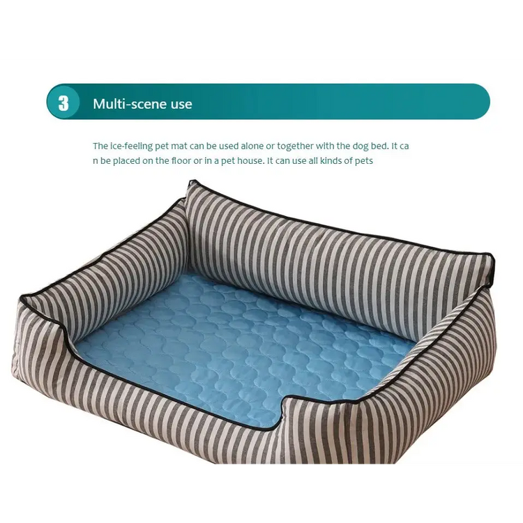 Extra Large Pet Cooling Mat – Summer Dog & Cat Chill Pad - pet cooling mat