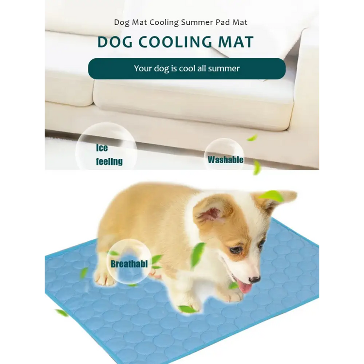 Extra Large Pet Cooling Mat – Summer Dog & Cat Chill Pad - pet cooling mat