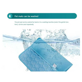 Extra Large Pet Cooling Mat – Summer Dog & Cat Chill Pad - pet cooling mat