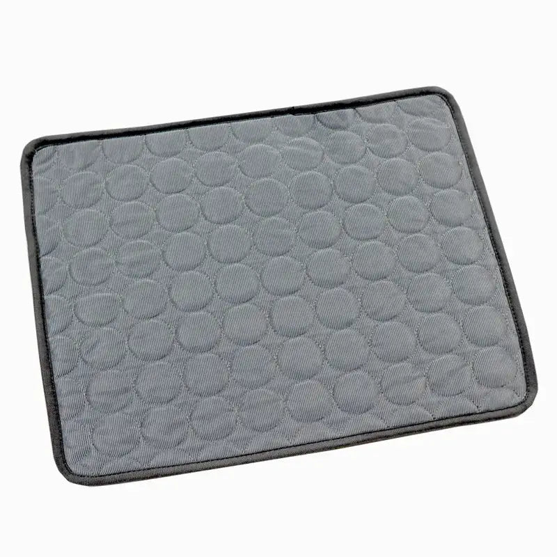 Extra Large Pet Cooling Mat – Summer Dog & Cat Chill Pad - Dark Grey / XL 100x75cm / CHINA - pet cooling mat