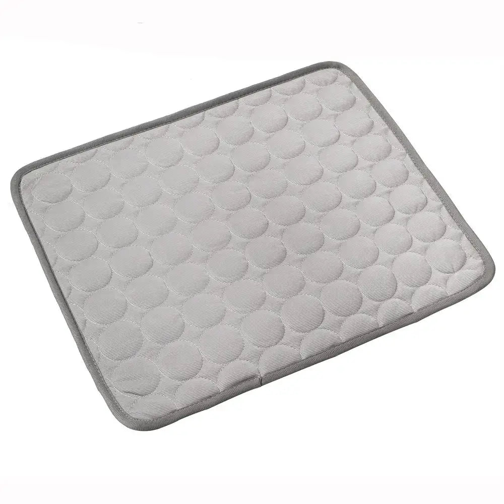 Extra Large Pet Cooling Mat – Summer Dog & Cat Chill Pad - Grey / M 62x50cm / CHINA - pet cooling mat