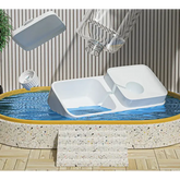 Gravity Cat & Dog Feeder and Water Dispenser Set - pet feeder