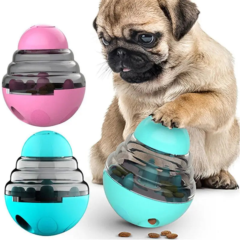 Interactive Food Dispensing Dog Toy for Engaging Playtime & Training