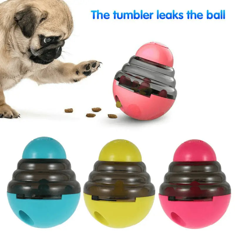 Interactive Food Dispensing Dog Toy for Engaging Playtime & Training