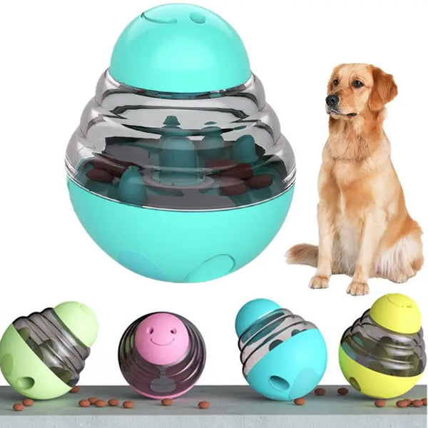 Interactive Food Dispensing Dog Toy for Engaging Playtime & Training