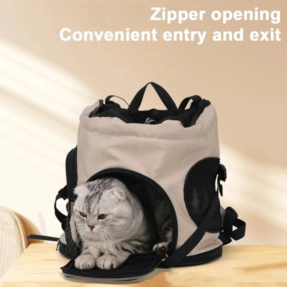 Large Capacity Pet Travel Backpack Carrier - pet carrier