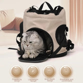Large Capacity Pet Travel Backpack Carrier - pet carrier