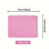 Large Double-Layer Cat Litter Mat - cat litter mat