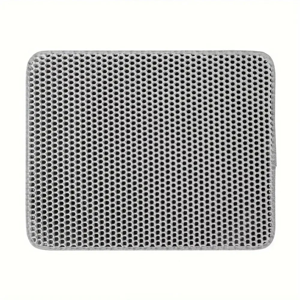Large Double-Layer Cat Litter Mat - Gray / M-55X75cm - cat litter mat