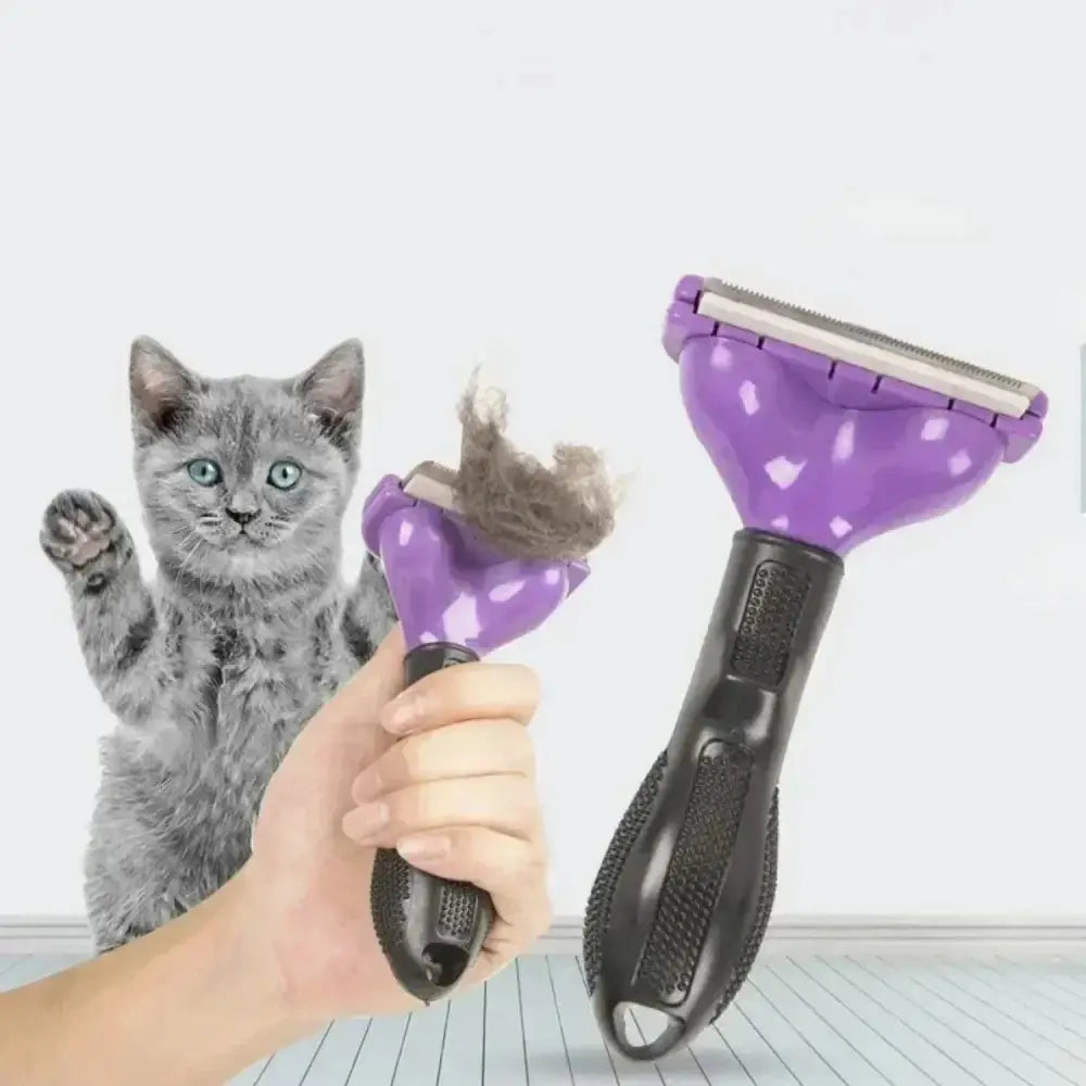 Large Pet Hair Removal & Grooming Comb - pet grooming supply