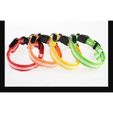 LED Nylon Dog Collar – Glow in the Dark - pet collar