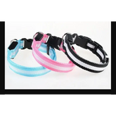 LED Nylon Dog Collar – Glow in the Dark - pet collar